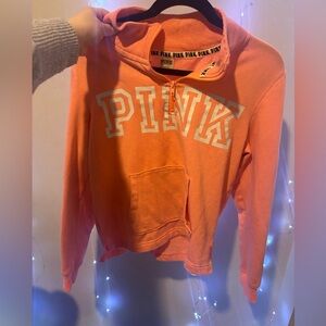 Vs Pink quarter zip